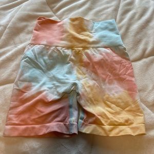 Tie Dye Biker shorts